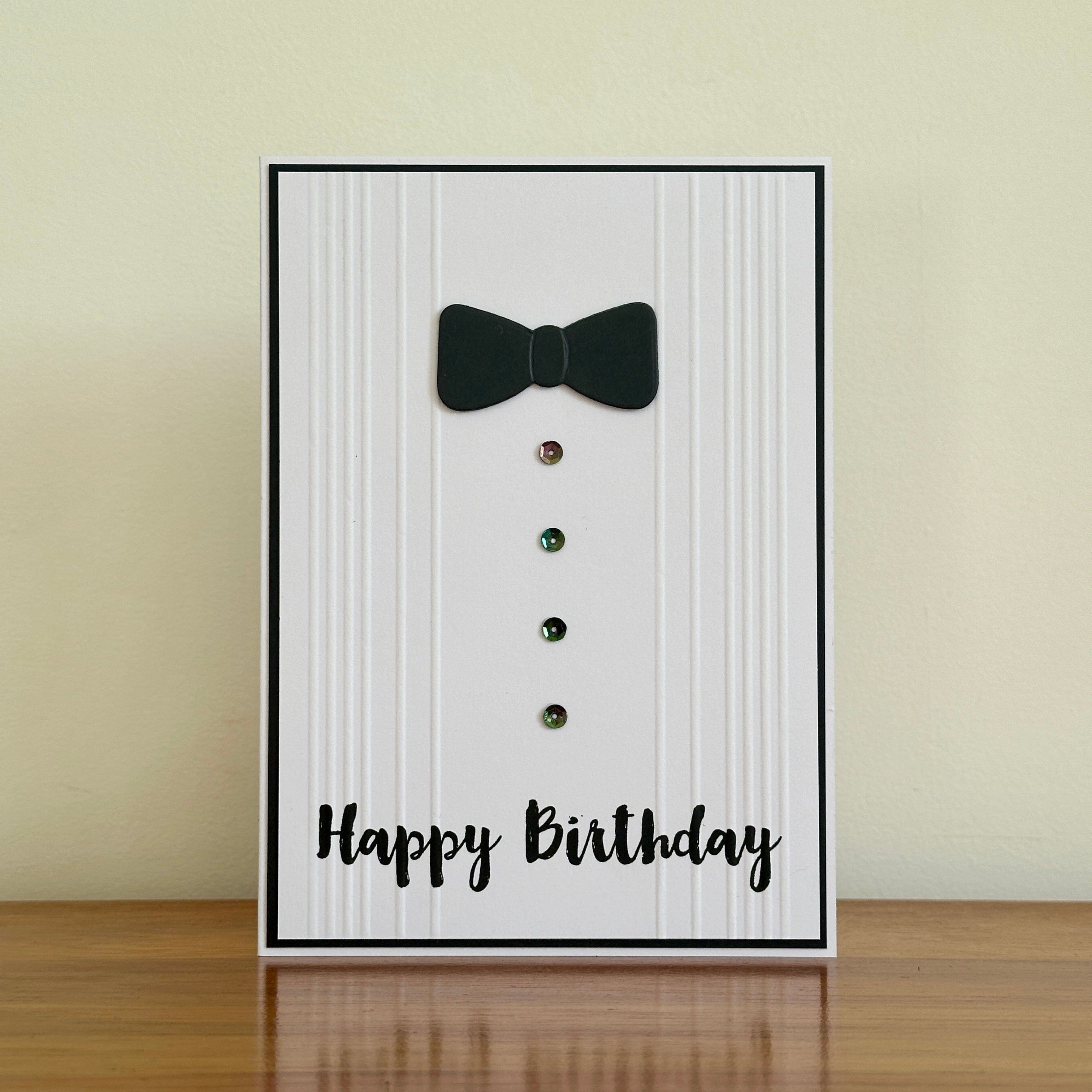 happy birthday bow tie